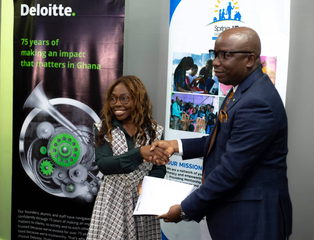 Read more about the article Deloitte WorldClass program in Ghana: Spring-UP Global Network gets $55,000 to help make libraries accessible to over 35,000 children