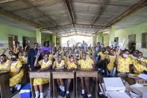Read more about the article BECE 2022; SUGN donates to 3 schools in Osu